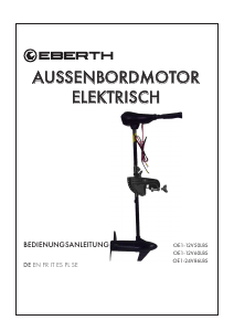 Manual Eberth OE1-12V50LBS Outboard Motor