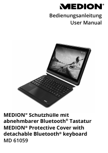 Bedienungsanleitung Medion MD 61059 Tastatur