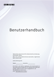 Bedienungsanleitung Samsung QE65QN900DT LED fernseher