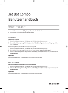 Bedienungsanleitung Samsung VR7MD96514G Jet Bot Combo Staubsauger
