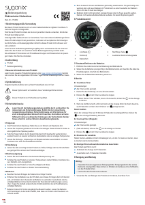 Bedienungsanleitung Sygonix 2734632 Küchentimer