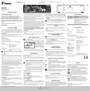Bedienungsanleitung Tchibo 652 091 Tastatur