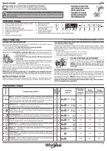 Handleiding Whirlpool WH6IB10BS7LA0 Vaatwasser