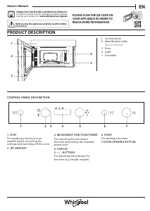 Handleiding Whirlpool WMN461BX Magnetron