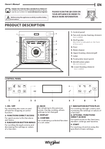 Handleiding Whirlpool WOI7A8FPT1SSGA Oven