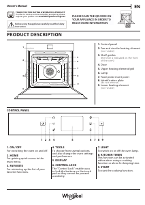 Handleiding Whirlpool WOI118FPT2SSMA Oven