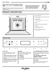 Handleiding Whirlpool WOI78HT1SBA Oven