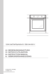 Handleiding Amica EBX 944 800 V Oven
