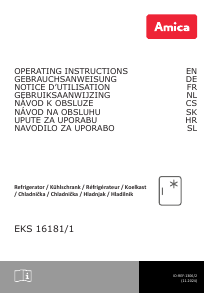 Handleiding Amica EKS 16181/1 Koelkast