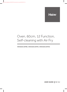 Manual Haier HWO60S12EPG5 Oven