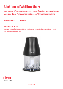Manual Livoo DOP244N Picador