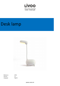 Handleiding Livoo LH94W Lamp