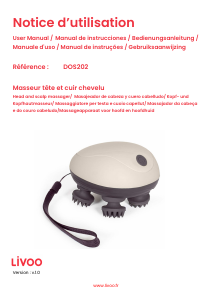 Mode d’emploi Livoo DOS202 Appareil de massage