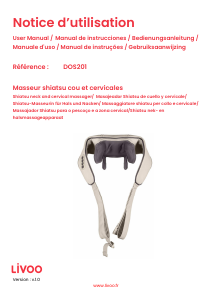 Manuale Livoo DOS201 Massaggiatore