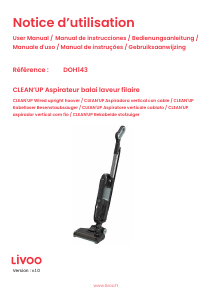 Manual Livoo DOH143 Vacuum Cleaner