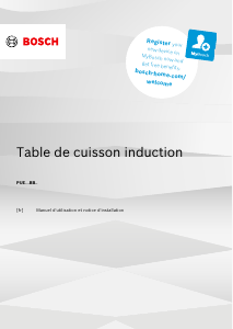 Mode d’emploi Bosch PUE611BB5H Table de cuisson