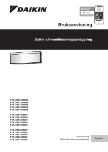 Bruksanvisning Daikin FTXJ42A2V1BB9 Luftkonditionering