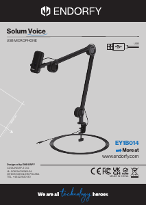 Handleiding Endorfy EY1B014 Solum Voice Microfoon