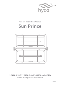 Handleiding Hyco Sun Prince Kachel