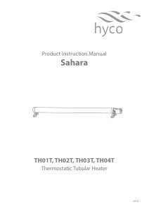 Manual Hyco TH02T Sahara Heater