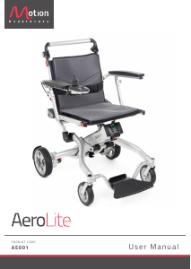 Handleiding Motion AeroLite Elektrische rolstoel