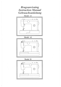 Bedienungsanleitung RCE Viscount 2500 Nähmaschine