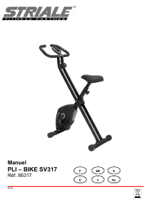 Mode d’emploi Striale SV-317 Vélo d’appartement