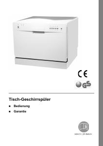 Bedienungsanleitung Quigg GT-DW-03 Geschirrspüler