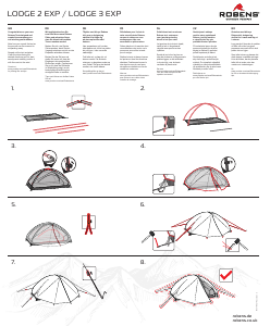 Handleiding Robens Lodge 3 Exp Tent