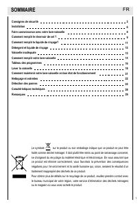 Mode d’emploi Proline FDP 48 AW Lave-vaisselle