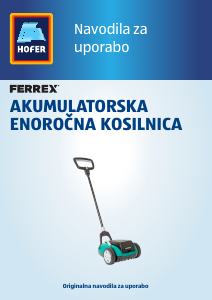 Priročnik Ferrex FS-ARM 2021 Prezračevalnik trate