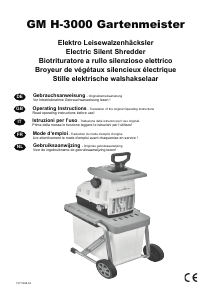 Manuale Gartenmeister GM H-3000 Biotrituratore