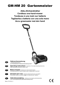 Manual Gartenmeister GM-HM 20 Lawn Mower