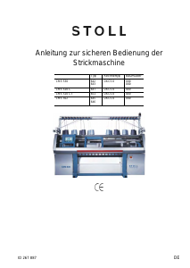 Bedienungsanleitung Stoll CMS 502 Strickmaschine