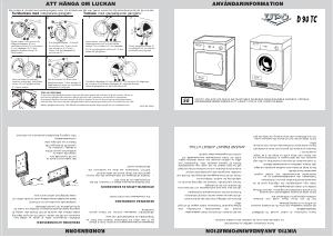 Bruksanvisning UPO D90TC Torktumlare