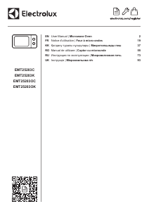 Manual Electrolux EMT25203OK Cuptor cu microunde