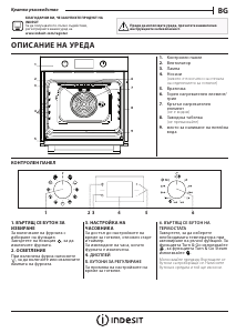 Manual Indesit IFWS 3841 JH IX Oven