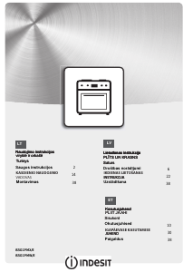 Rokasgrāmata Indesit IS5G1PMX/E Kombinētā plīts