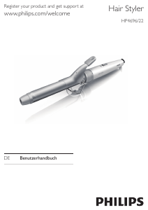 Bedienungsanleitung Philips HP4696 Lockenstab