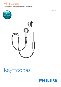 Käyttöohje Philips SHB5250BK Kuuloke