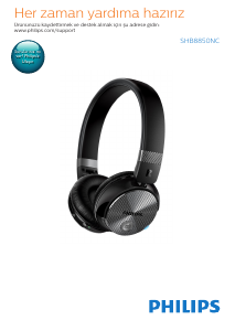 Kullanım kılavuzu Philips SHB8850NC Kulaklık