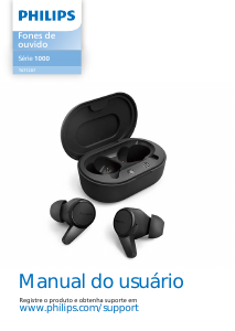 Manual Philips TAT1207BK Auscultador