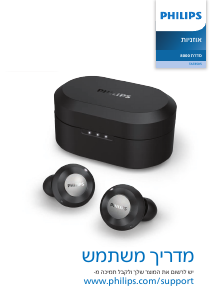 מדריך Philips TAT8505BK אוזניות