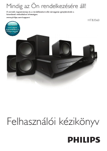 Használati útmutató Philips HTB3560 Házimozi-rendszer