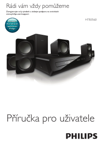 Manuál Philips HTB3560 Domácí kino