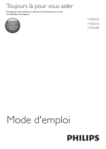 Mode d’emploi Philips HTB3580G Système home cinéma