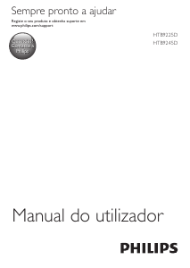 Manual Philips HTB9245D Sistemas de cinema em casa