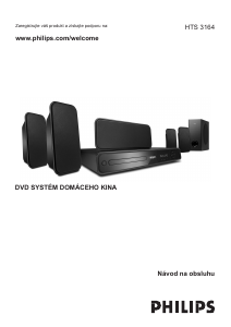 Návod Philips HTS3164 Domáce kino