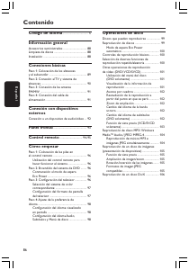 Manual de uso Philips HTS3300 Sistema de home cinema