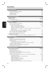 Manual de uso Philips HTS3357 Sistema de home cinema